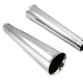 Chrome Megaphone Tip Set for Harley-Davidson