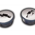 Primary Cover Cap Set Chrome for Harley-Davidson