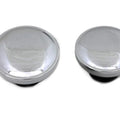 Ratcheting Style Gas Cap Set Vented and Non-Vented Chrome for Harley-Davidson