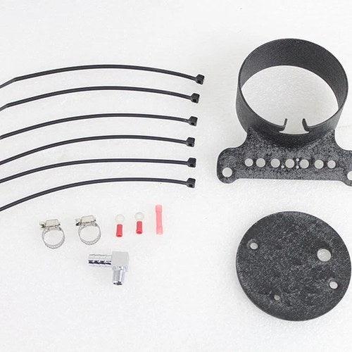 Single Gauge Mount Bracket Black for Harley-Davidson