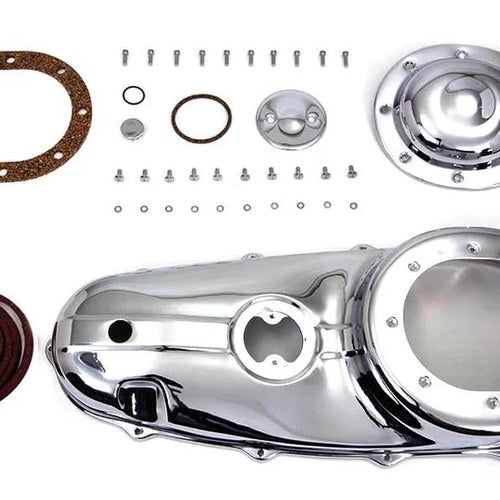 Replica Outer Primary Cover Chrome Kit for Harley-Davidson