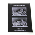 1936-1947 Knucklehead and 1937-1948 UL Parts Book for Harley-Davidson