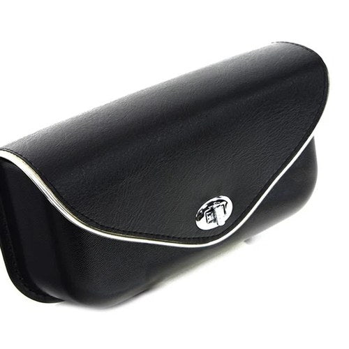 Windshield Pouch With Silver Edge Trim for Harley-Davidson
