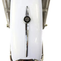 Chrome Front Fender Trim Spear with Skull for Harley-Davidson