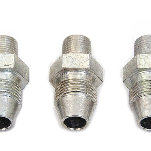 Cadmium Oil Line Fitting for Harley-Davidson