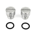Oil Pump Check and Relief Valve Plug Cadmium for Harley-Davidson