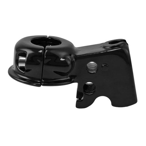 1X Clutch Lever Mount Bracket Perch Fit For Harley Softail Deluxe Road Glide US