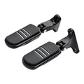 Rear Passenger Footpegs w/ Peg Mini Mount Fit For Harley Touring Road King 93-up