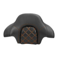 King Trunk Backrest Pad Fit For Harley Touring Road Tri Glide 2014-2024