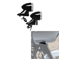 Black Front Turn Signals Amber Light Fit For Harley Touring Road Glide 2015-2024