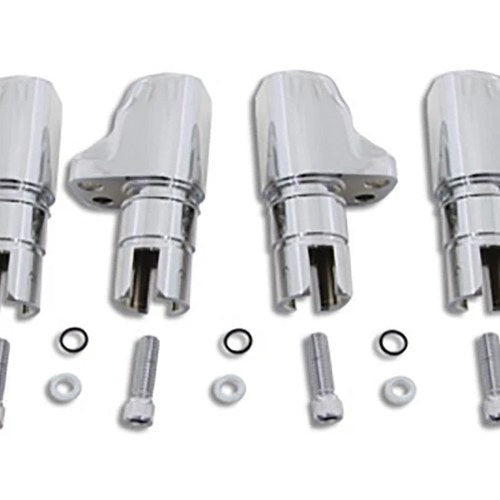 Chrome Aluminum Alloy Tappet Block Set for Harley-Davidson