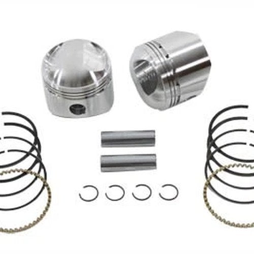 74 inch FL-FLH Piston Set.080 Oversize for Harley-Davidson