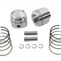 74 inch FL-FLH Piston Set.020 Oversize for Harley-Davidson