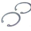 Wheel Hub Bearing Snap Ring Set Chrome for Harley-Davidson