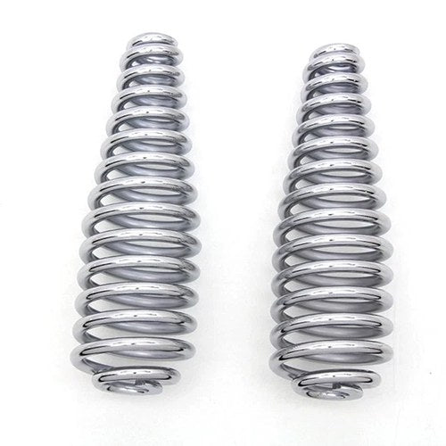 Chrome 6 inch Seat Spring Set for Harley-Davidson