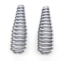 Chrome 6 inch Seat Spring Set for Harley-Davidson