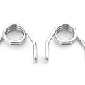Chrome 3-1/2 inch Hair Seat Spring Set for Harley-Davidson