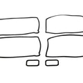V-Twin Rocker Box Gasket Kit for Harley-Davidson