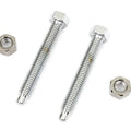 Chrome Rear Axle Adjuster Screw for Harley-Davidson