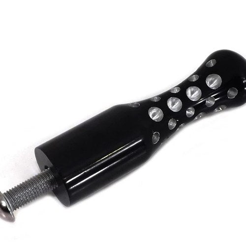 Black Agostinni Shifter Footpeg Contour Style for Harley-Davidson