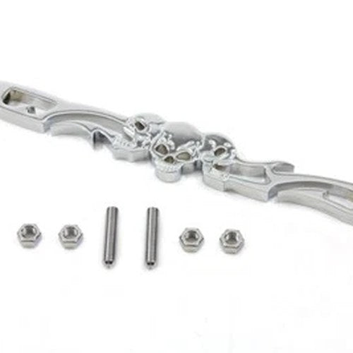 Chrome Shifter Rod Skull Style for Harley-Davidson