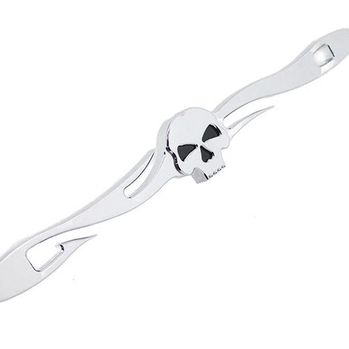 Chrome Shifter Rod Skull Style for Harley-Davidson