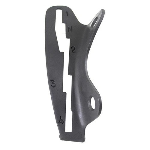 4-Speed Shifter Gate Parkerized for Harley-Davidson