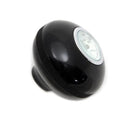 Large Black Shifter Knob with Temperature Gauge for Harley-Davidson