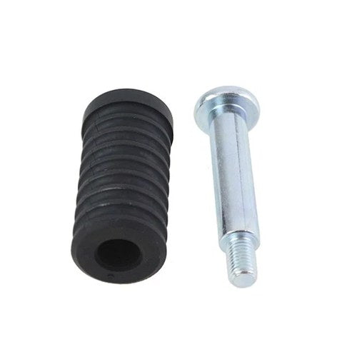 Rubber Shifter Peg Black with Screw for Harley-Davidson