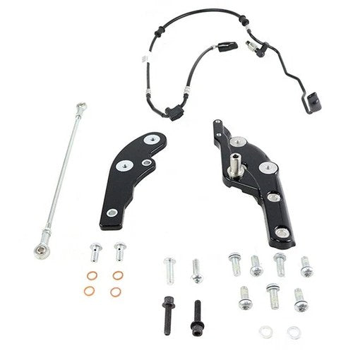 Black Extended Reach Forward Control Kit for Harley-Davidson