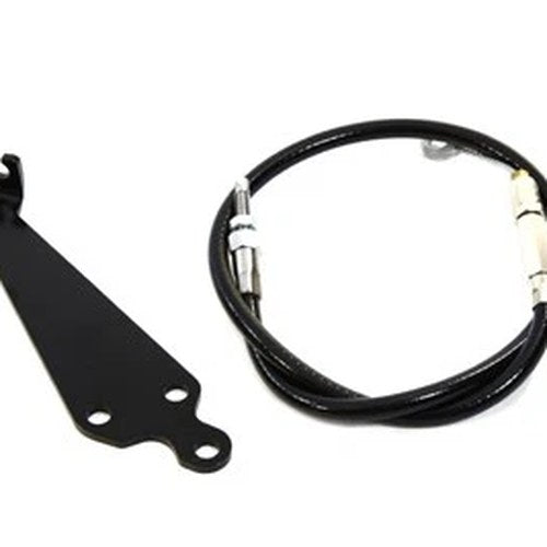 Foot Clutch Conversion Kit Black for Harley-Davidson