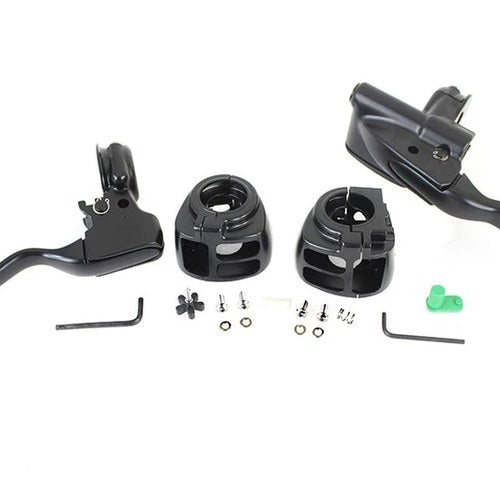 Handlebar Control Kit Black for Harley-Davidson