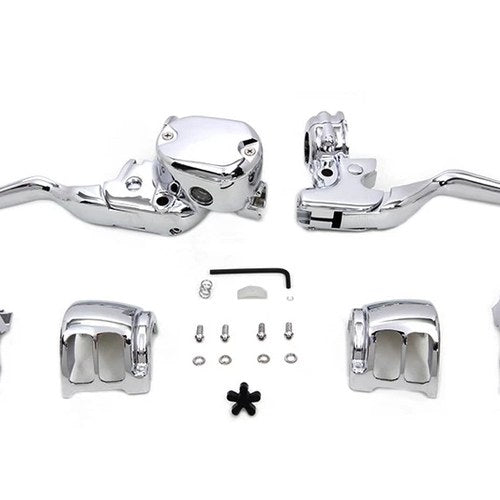 Handlebar Control Kit Chrome for Harley-Davidson