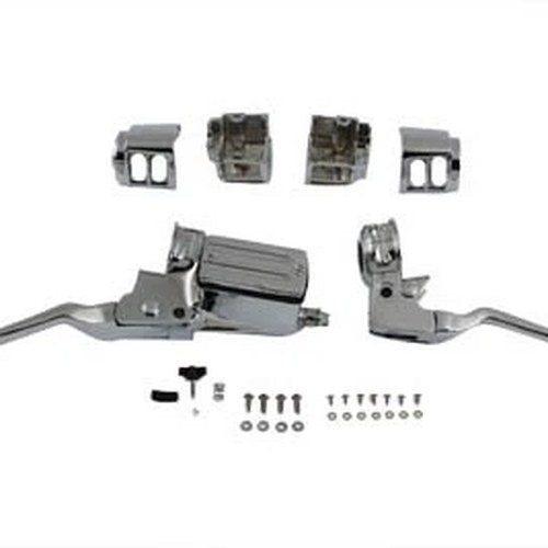Chrome Handlebar Control Kit for Harley-Davidson