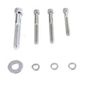 Sprocket Cover Screw Kit Chrome for Harley-Davidson