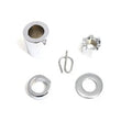 Rear Axle Spacer Smooth Style Chrome for Harley-Davidson