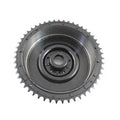 Cast Rear Mechanical Brake Drum Black for Harley-Davidson