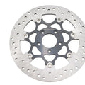 Floating Stainless Steel & Black 11.8 inch Front Brake Disc for Harley-Davidson