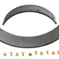Rear Brake Shoe Linings with Rivets for Harley-Davidson