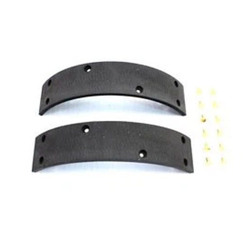 Front Brake Shoe Linings with Rivets for Harley-Davidson