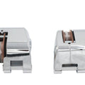 Chrome 1-Piston Front Brake Caliper Set for Harley-Davidson