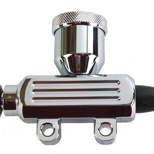 Billet Rear Master Cylinder Chrome for Harley-Davidson