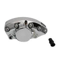 Chrome Rear 1 Piston Banana Caliper for Harley-Davidson