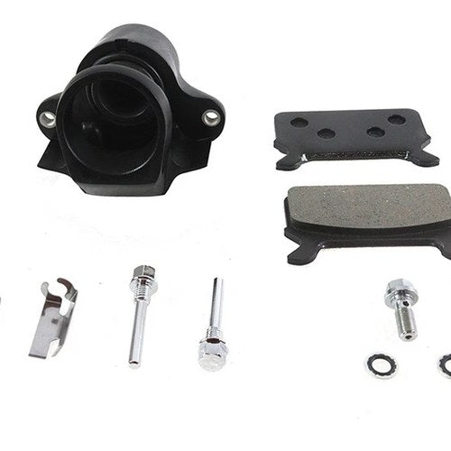 Black Rear 1 Piston Caliper for Harley-Davidson