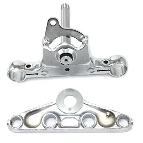Chrome Triple Tree Set for Harley-Davidson