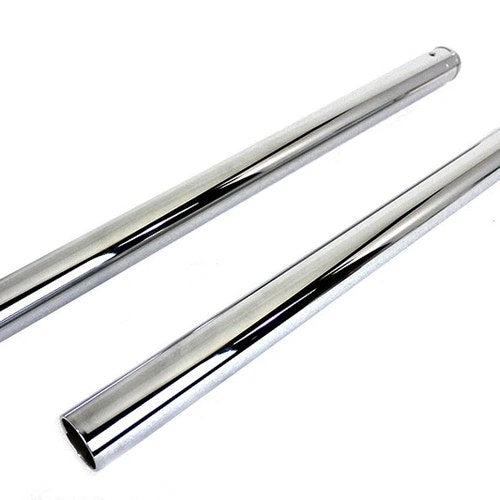 Hard Chrome Fork Tube Set 4 inch Over Stock for Harley-Davidson