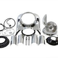 7 inch Headlamp Cowl Kit Chrome for Harley-Davidson