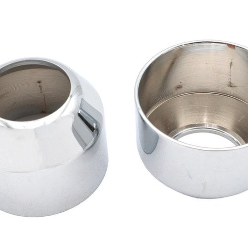 41mm Fork Boot Cover Chrome for Harley-Davidson