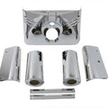 Triple Tree Cover Kit Chrome for Harley-Davidson