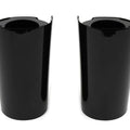 Black Fork Slider Cover Set for Harley-Davidson
